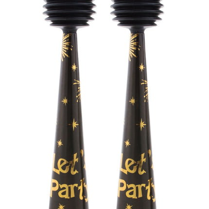 Feestbazaar Druktoeters Let's Party - 2 Stuks