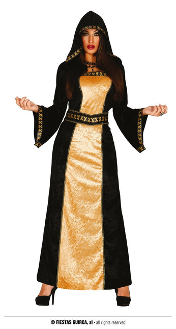 Feestbazaar Duistere Priesteres Jurk Halloween