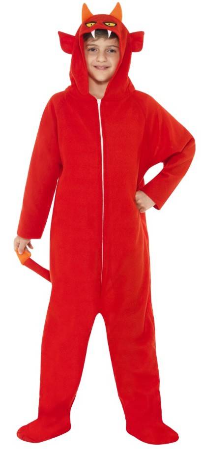 Feestbazaar Duivel jumpsuit kind