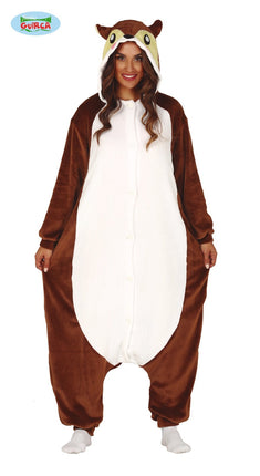 Feestbazaar Eekhoorn Onesie Kostuum