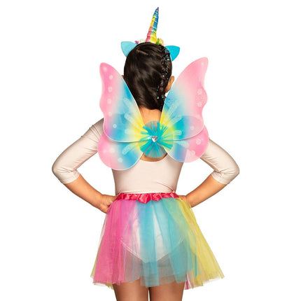 Feestbazaar Eenhoorn Verkleedset Rainbow Meisje