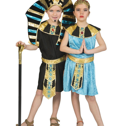Feestbazaar Egyptische Farao kostuum kind
