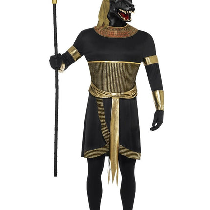 Feestbazaar Egyptische God Anubis Kostuum