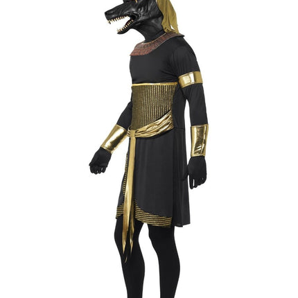 Feestbazaar Egyptische God Anubis Kostuum