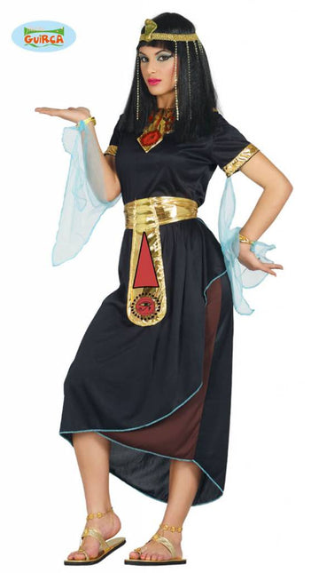 Feestbazaar Egyptische Koningin Nefertiti kostuum