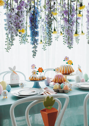 Feestbazaar Ei Kaarsen Pastelkleuren (6st)