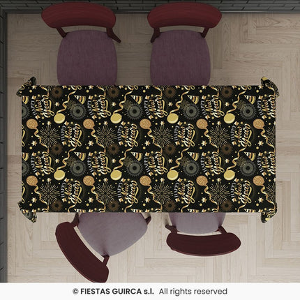 Feestbazaar Elegante Nieuwjaar Tafelkleed 137x274cm