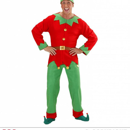 Feestbazaar Elf kostuum man