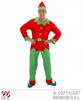 Feestbazaar Elf kostuum man