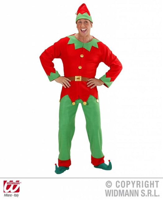 Feestbazaar Elf kostuum man