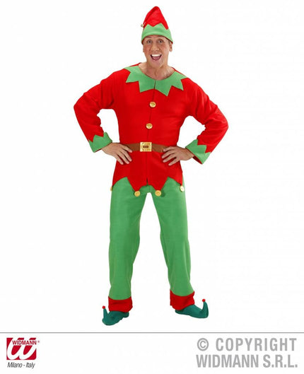 Feestbazaar Elf kostuum man