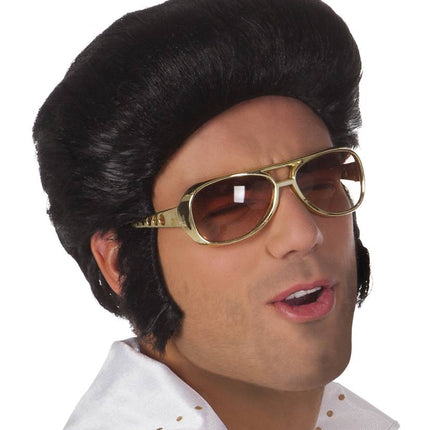 Feestbazaar Elvis Bril Goud