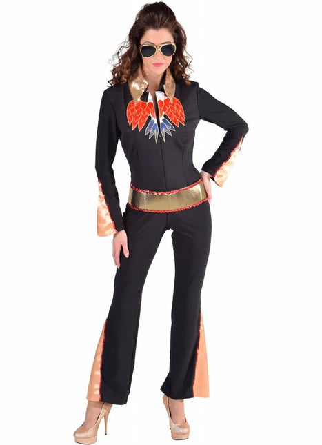 Feestbazaar Elvis kostuum dames luxe