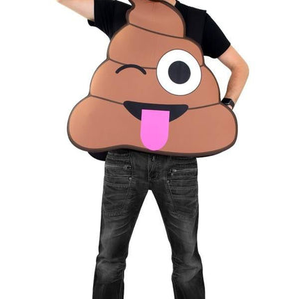 Feestbazaar Emoticon poep kostuum