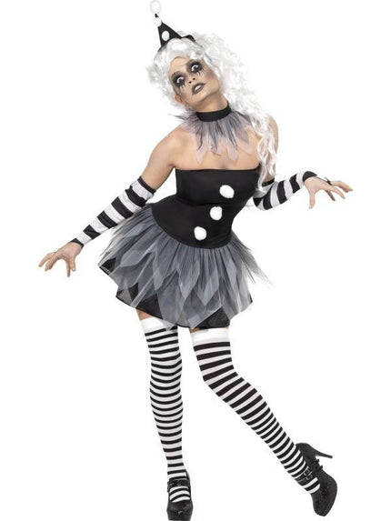 Feestbazaar Enge Pierrot kostuum