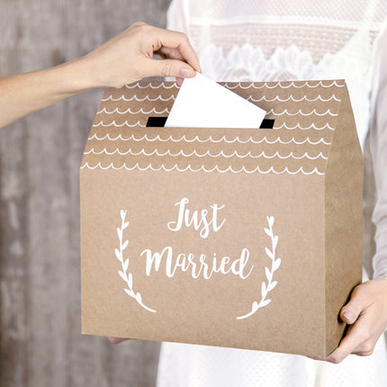 Feestbazaar Enveloppendoos Just Married