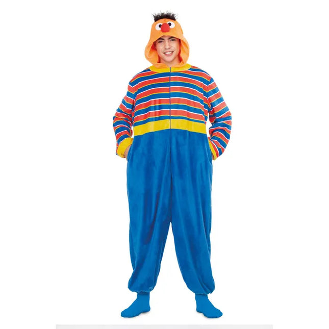 Feestbazaar Ernie Onesie kostuum Volwassenen Official