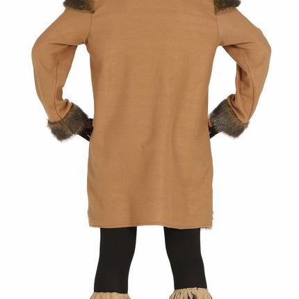 Feestbazaar Eskimo Kostuum Bruin Vrouw Kiki