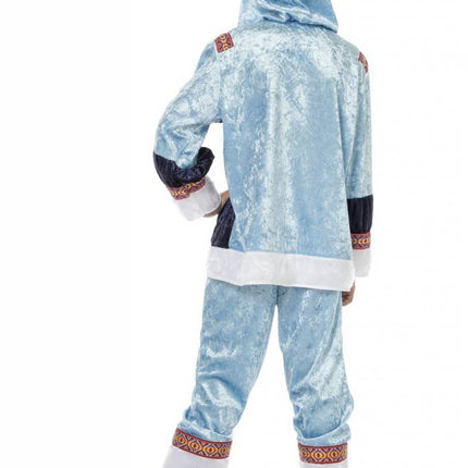Feestbazaar Eskimo pak kind blauw