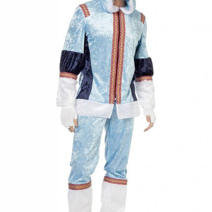 Feestbazaar Eskimo pak man blauw