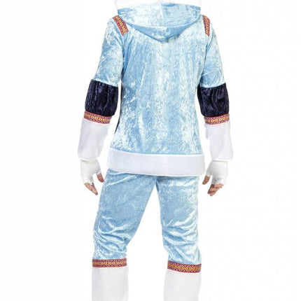 Feestbazaar Eskimo pak man blauw