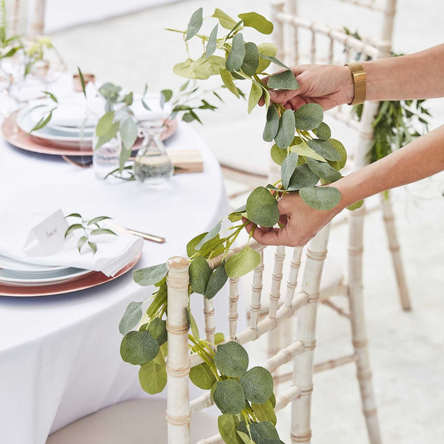Feestbazaar Eucalyptus Plant Slinger Decoratie
