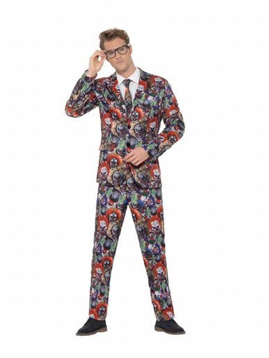 Feestbazaar Evil Clown Stand Out Suit