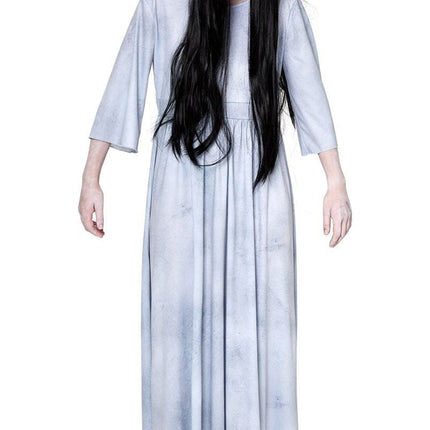 Feestbazaar Evil Spirit Horror Jurk Met Pruik
