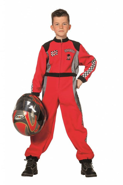 Feestbazaar F1 Coureur pak kind luxe