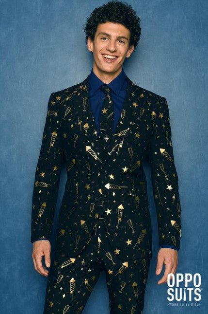 Feestbazaar Fancy Fireworks maatpak heren