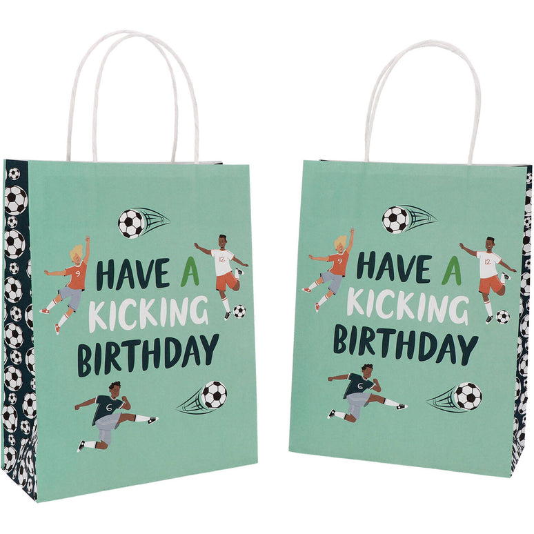 Feestbazaar Fantastic Voetbal Geschenktasjes Birthday (6st)