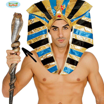 Feestbazaar Farao scepter slang 63 cm