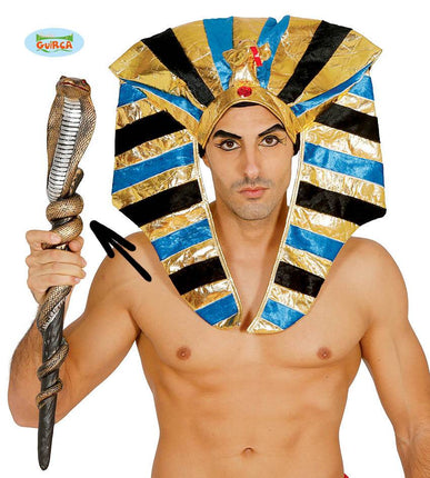 Feestbazaar Farao scepter slang 63 cm