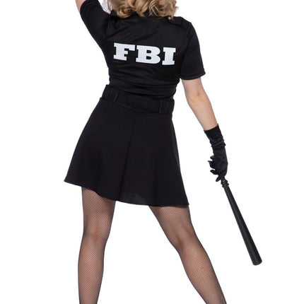 Feestbazaar FBI Agente Jurk Vrouw