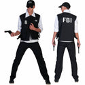 Feestbazaar FBI kostuum man