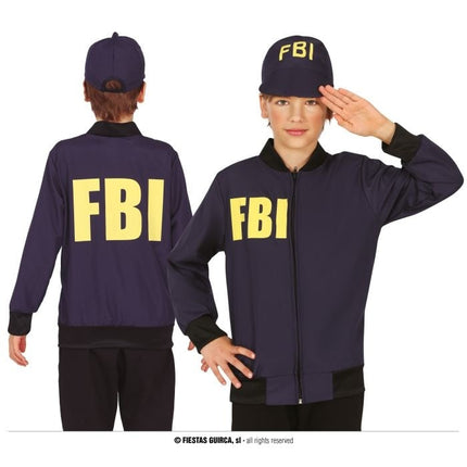 Feestbazaar FBI Verkleedset 2-Delig Kind