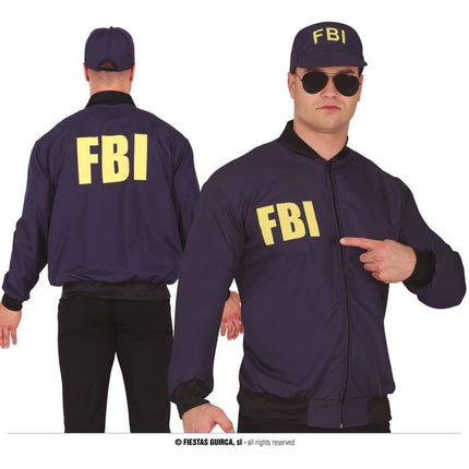 Feestbazaar FBI Verkleedset 2-Delig Volwassen