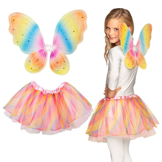 Feestbazaar Feeën Set Regenboog Yara