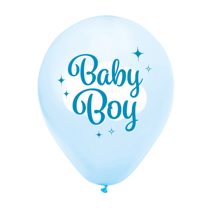 Feestbazaar Feest Ballonnen Baby Boy (8st)