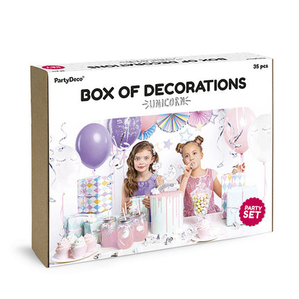 Feestbazaar Feest Decoratie Set Eenhoorn
