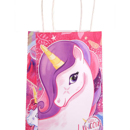 Feestbazaar Feest tasje Unicorn