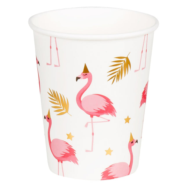 Feestbazaar Feestbekers Flamingo (10st)