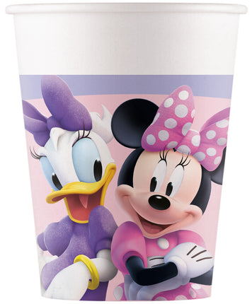 Feestbazaar Feestbekers Minnie Mouse Party 200ml FSC (8st)