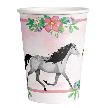 Feestbazaar Feestbekers Paarden Beautiful (8st)