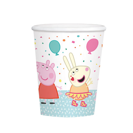 Feestbazaar Feestbekers Peppa Pig - 8 Stuks