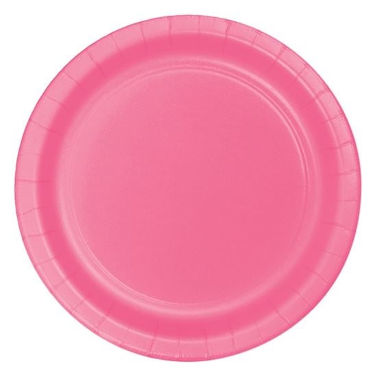 Feestbazaar Feestbordjes Candy Roze 23cm (8st)