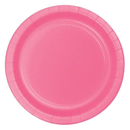 Feestbazaar Feestbordjes Candy Roze 23cm (8st)