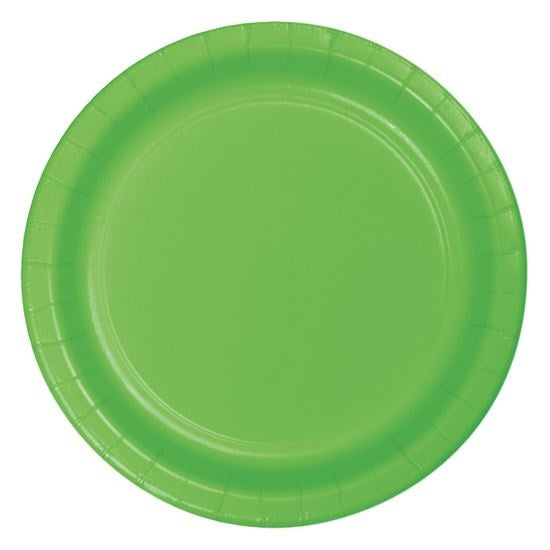 Feestbazaar Feestbordjes Fresh Lime 23cm (8st)