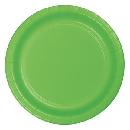 Feestbazaar Feestbordjes Fresh Lime 23cm (8st)