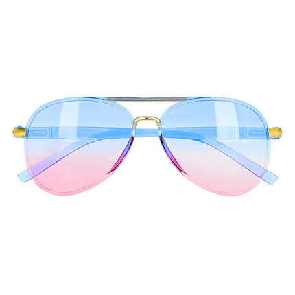 Feestbazaar Feestbril Colour Splash Roze-Blauw